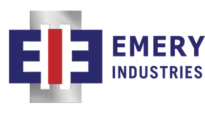 Logo for Emery Industries, a medical stainless steel equipment supplier