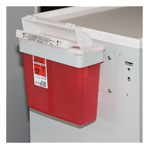 SB-2 – Waterloo Accessory Non-Locking Sharps Container Mounting Bracket
