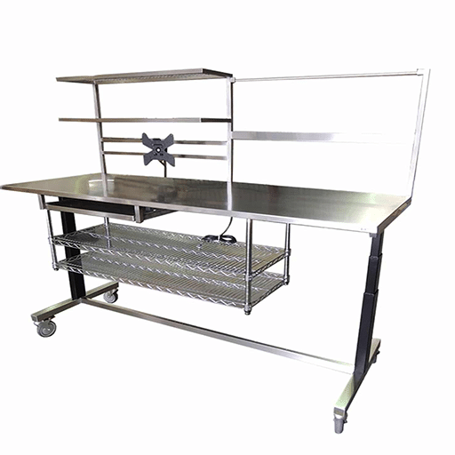 SP537.11 – Height Adjustable Packing Station – Electric