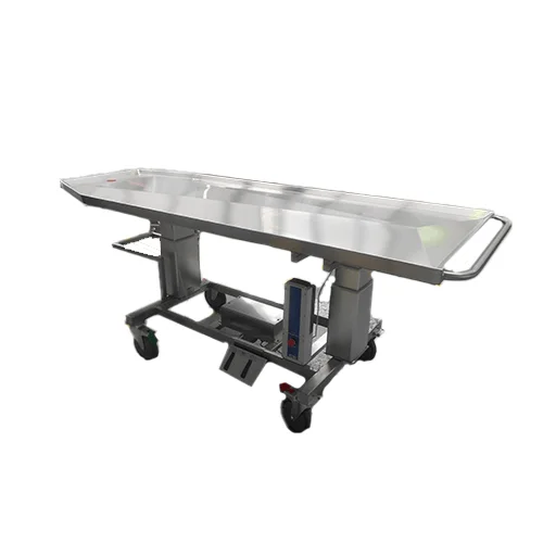 SP575.4 – Height Adjustable Autopsy Trolley – Bariatric
