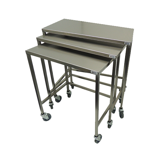 SS32 – Flat Top Nestable Trolley