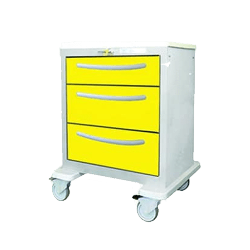 USGLU-399-YEL – Steel Isolation Cart