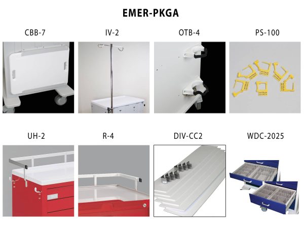 EMER-PKGA – Waterloo Emergency/Crash Accessory Package (Aluminium)
