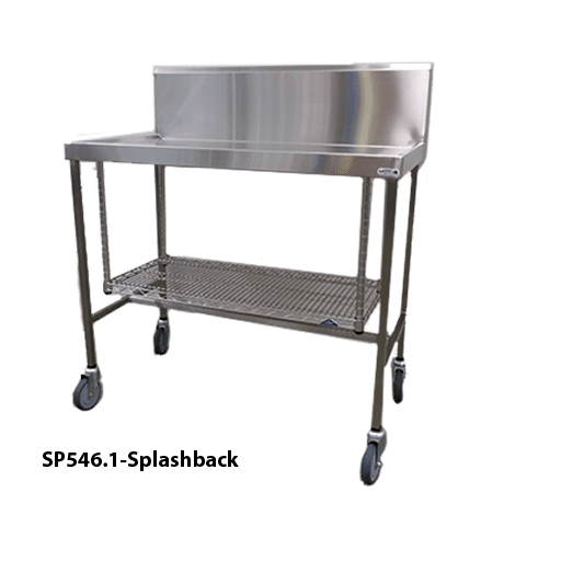 SP546.1-Splashback – Static Dry Bench with Splashback