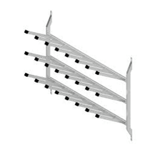 SP232.5 – 12 Pair Wall Mounted Boot Rack