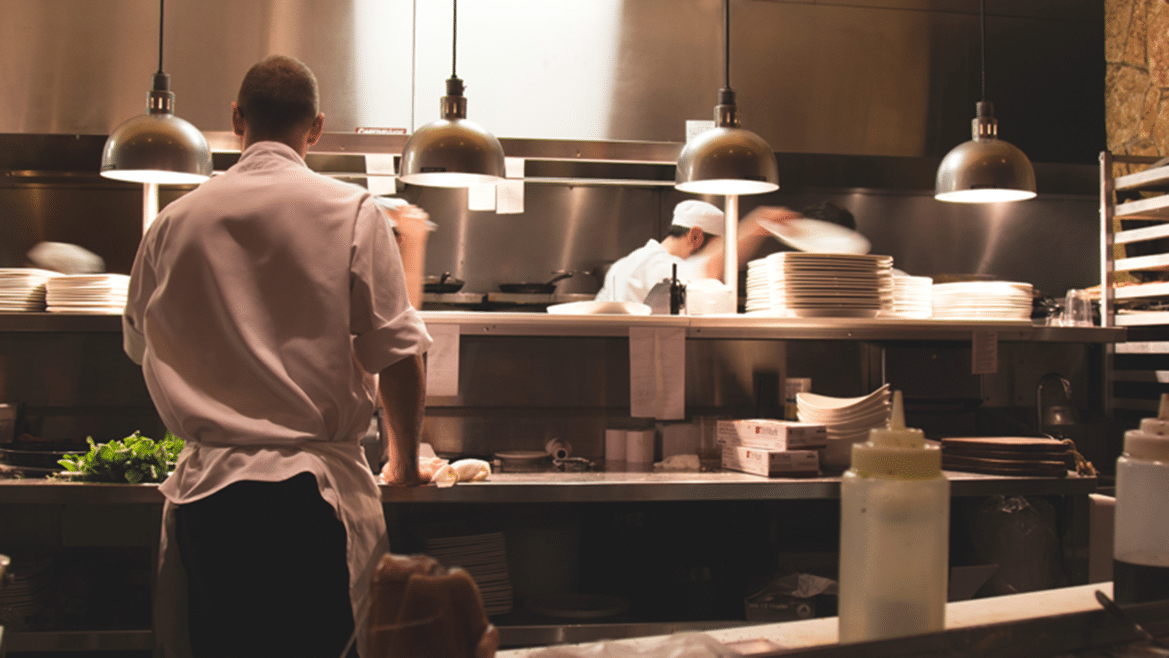 commercial kitchen