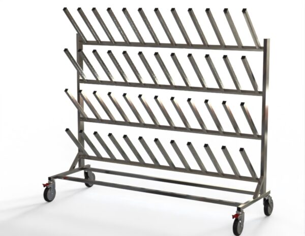 stainless steel boot rack