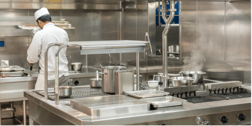 Stainless Steel for Commercial Kitchens & Catering