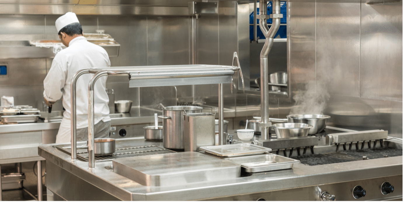 Stainless Steel for Commercial Kitchens & Catering